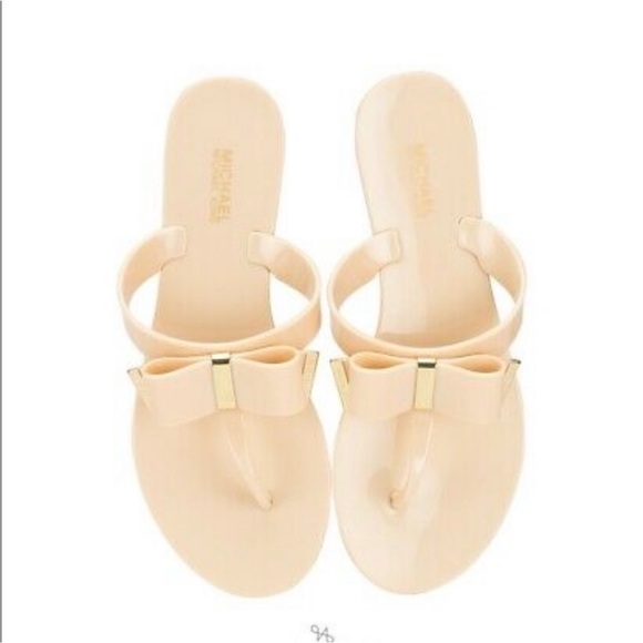 Michael Kors “Kayden” Jelly Bow Sandals – Size 8 (EUC) - Picture 2 of 8